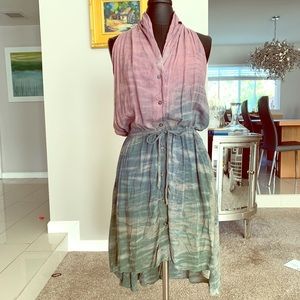 Hard Tail Rayon Tie Dye Dress. Size M